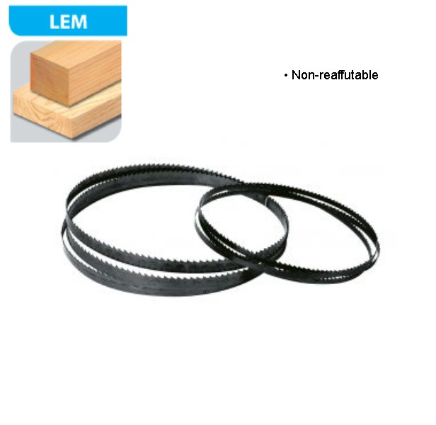 Lame de scie a ruban flexback c75 1710x13x0.65 4t LEM 5 Leman