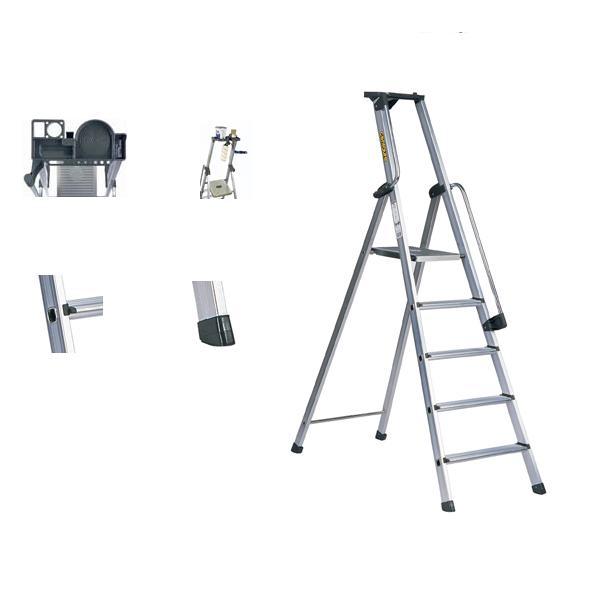 Centaure – Escabeau aluminium Pro 4 marches 2,80m - PRO XL