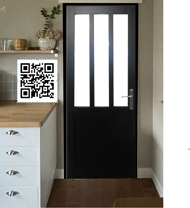 Bloc Porte Atelier En Enrobe Noir Largeur Largeur 83 Poussant Droite