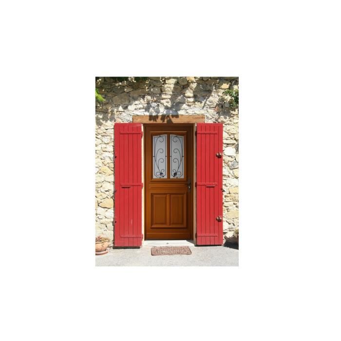 Porte D Entree Modele Ledoux 215X90 Poussant Gauche (Cotes Tableau)