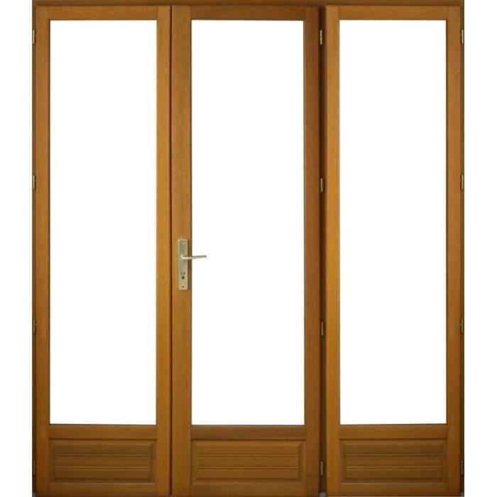 Porte Fenetre 3 Vantaux En Bois Hauteur 215 X Largeur 180 (Cotes Tableau)