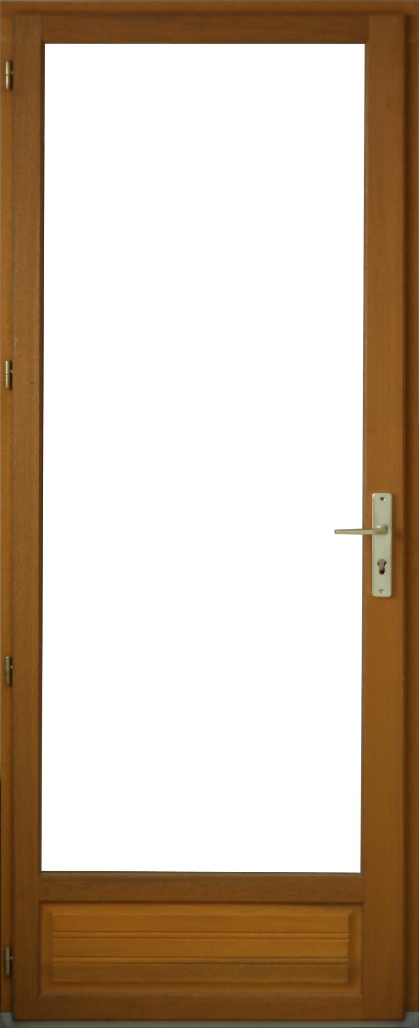 Porte Fenetre 1 Vantail En Bois Hauteur 215 X Largeur 90 Tirant Gauche (Cotes Tableau)