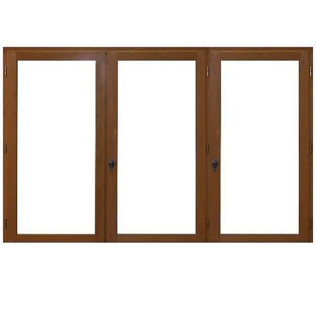 Fenetre 3 Vantaux En Bois Hauteur 125 X Largeur 180 (Cotes Tableau)