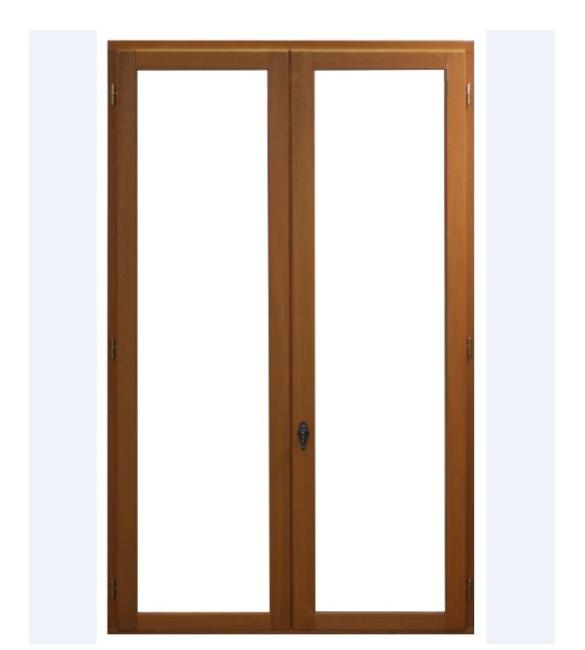 Fenetre 2 Vantaux En Bois Hauteur 125 X Largeur 90 (Cotes Tableau)