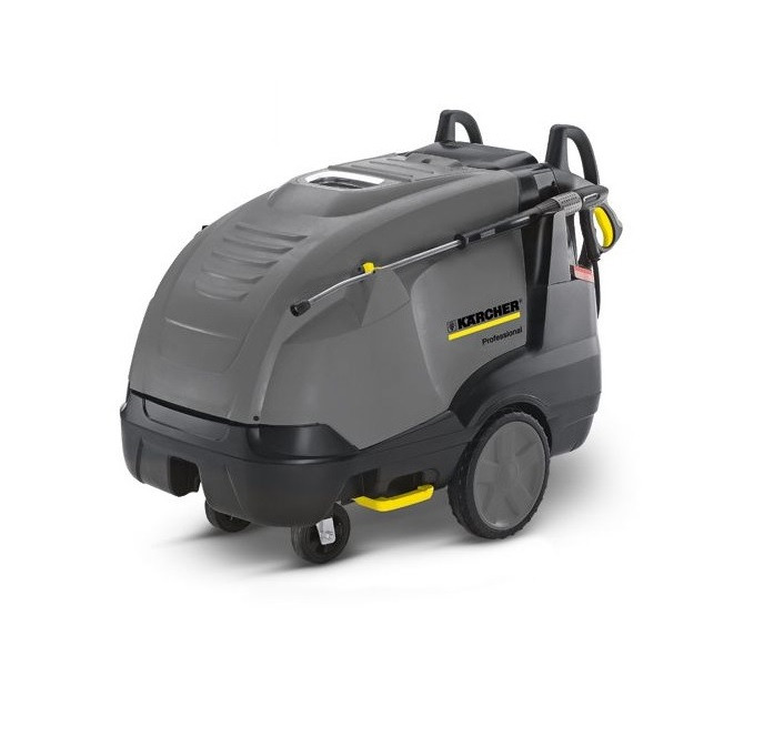 Nettoyeur Haute Pression eau chaude Pro 6.4kW 900l/h + enrouleur de flexible HDS 9/18-4 MX Karcher