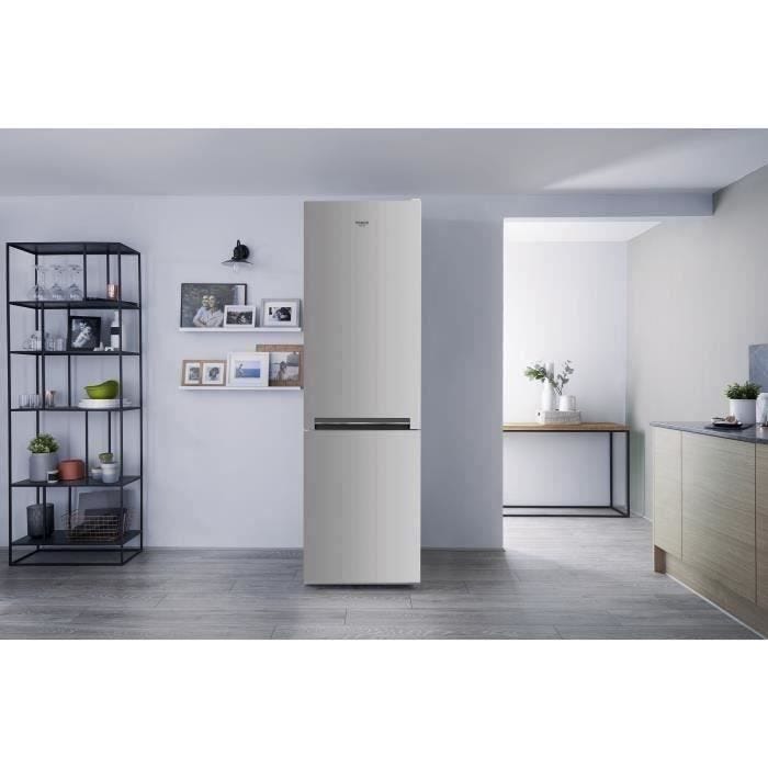 Réfrigérateurs combinés 338L Froid Brassé HOTPOINT 60cm F, INDH8A1ES 6