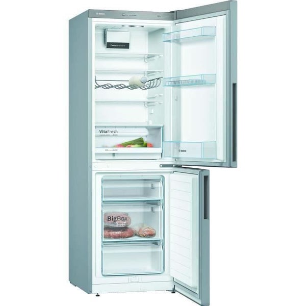 Réfrigérateurs combinés 340L Froid Low Frost BOSCH 65cm E, KGV33VLEAS 5