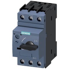 Disjoncteur Siemens 3RV2021-4BA10 Plage de réglage (courant): 13 - 20 A Tension de contact (max.): 690 V/AC (l x H x P) 0