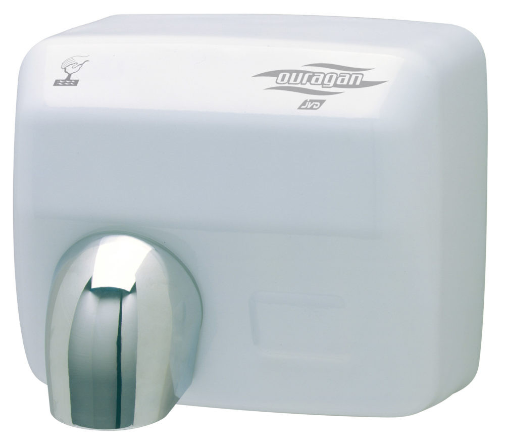 Sèche-mains automatique anti-vandalisme Ouragan 2450W JVD