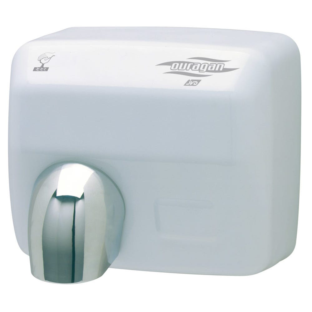 Sèche-mains automatique anti-vandalisme Ouragan 2450W JVD 0