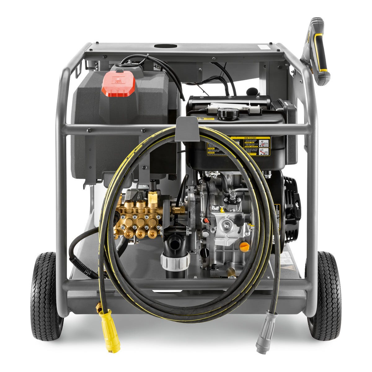 Nettoyeur haute pression thermique eau chaude 800L/h 200bar moteur diesel HDS 8/20 De Karcher 1