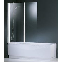 Pare-baignoire 2 panneaux 70 x 50 cm réversible AURORA AURORAN2-1A Novellini 0