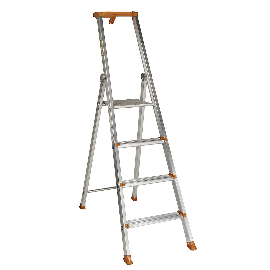 Centaure - Escabeau aluminium professionnel 4 marches hauteur d'accès maxi 2,90 m - PRO 54