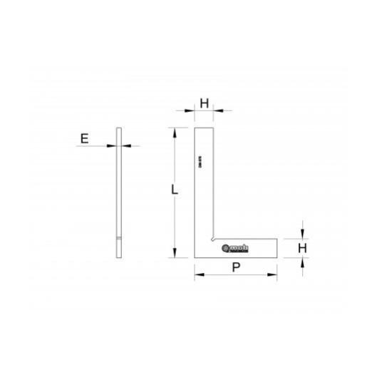MOB - Équerre classe I - 150mm