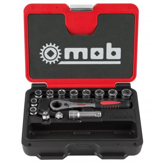 MOB - Coffret de douilles traversantes de 14 pieces