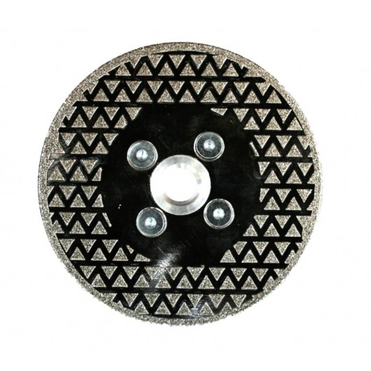 GÖLZ - Disque diamant coupe & ponce, coupe à sec - pour meuleuse - ø 230 mm / alésage m14