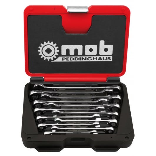 MOB - Coffret 12 clés mixtes à cliquet 0