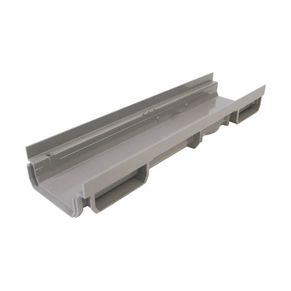 NICOLL Caniveau bas 0,5m PVC A15 ou B125 largeur 130