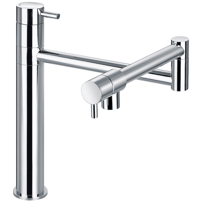 Mitigeur cuisine Cox Rodeo articulé Bec haut chrome douchette extractible