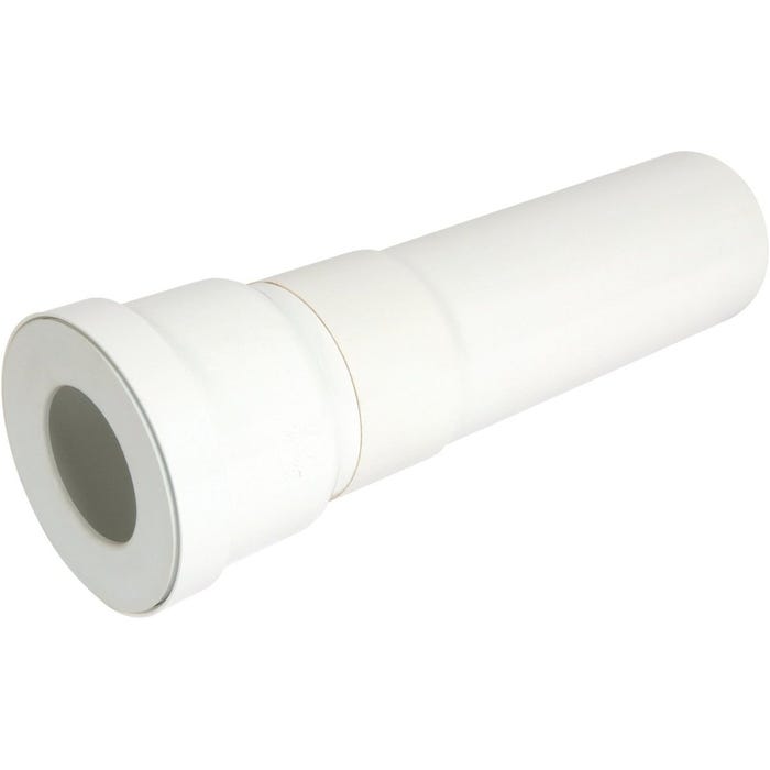 pipe longue pour wc - diamètre 100 mm - longueur 400 mm - droite - nicoll qw3340 0