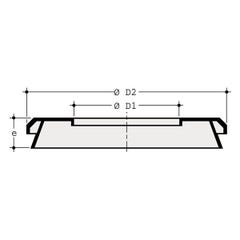 NICOLL Joint 135x72 pour pipe de WC 2