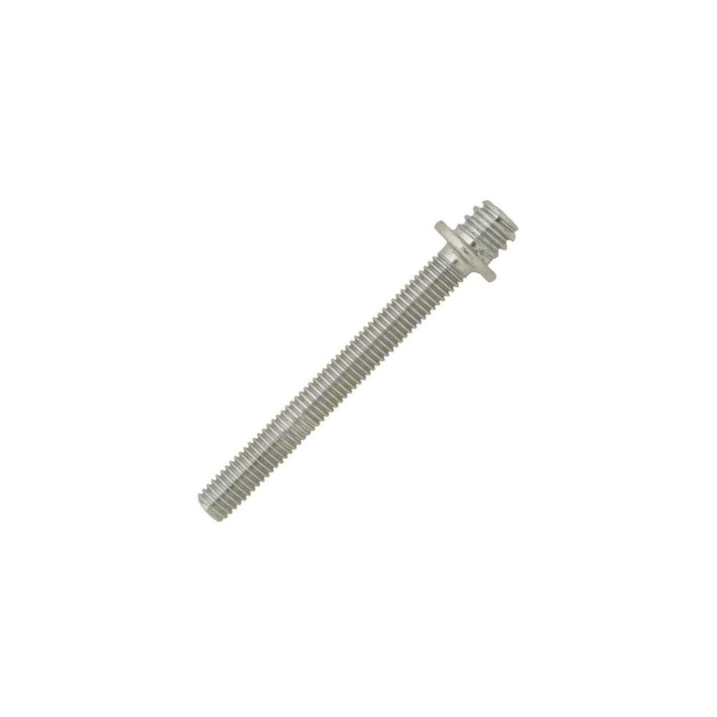 100 pattes à vis métaux avec collerette, zingué blanc - M7 x 150 mm - M6 x 60 mm