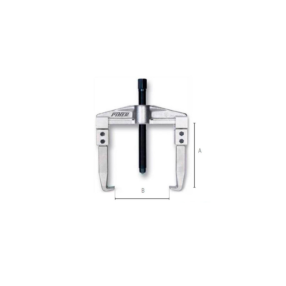 Extracteur d'engrenage 2 griffes réversibles - MOD 720 Ecart intérieur : 35-190 mm