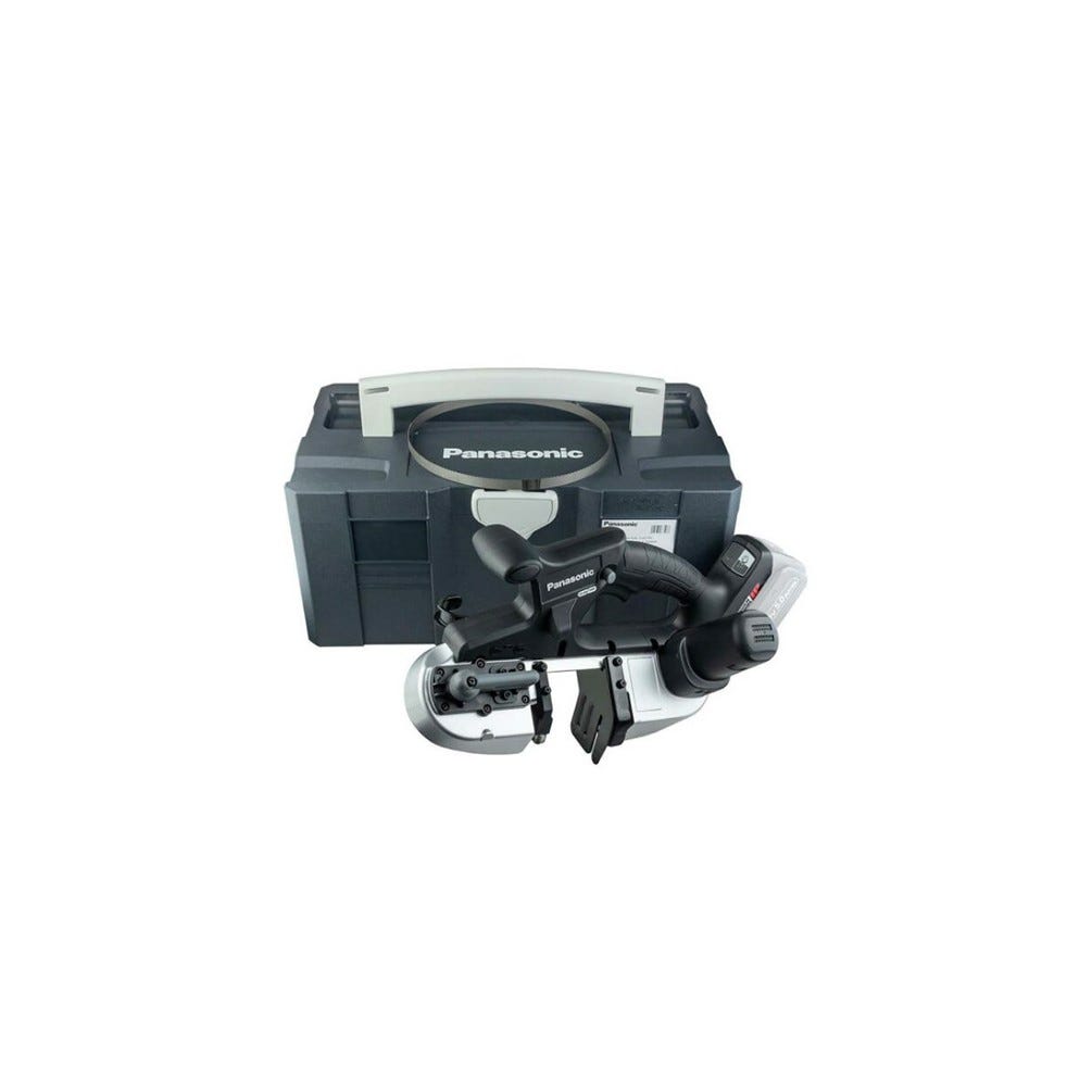 Scie à ruban D. de coupe 65 mm sans fil 18V (sans batterie, ni chargeur) Panasonic - EY45A5X - Alsafix 0