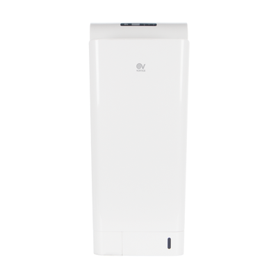 Sèche-mains automatique à air pulsé 350 m3/h 1850 W couleur blanc avec lampe germicide UV Super Dry Vortice 0