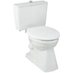Cuvette WC seule ASPIRAMBO sans abattant sortie centrale D8,5cm - PORCHER - P231001 0