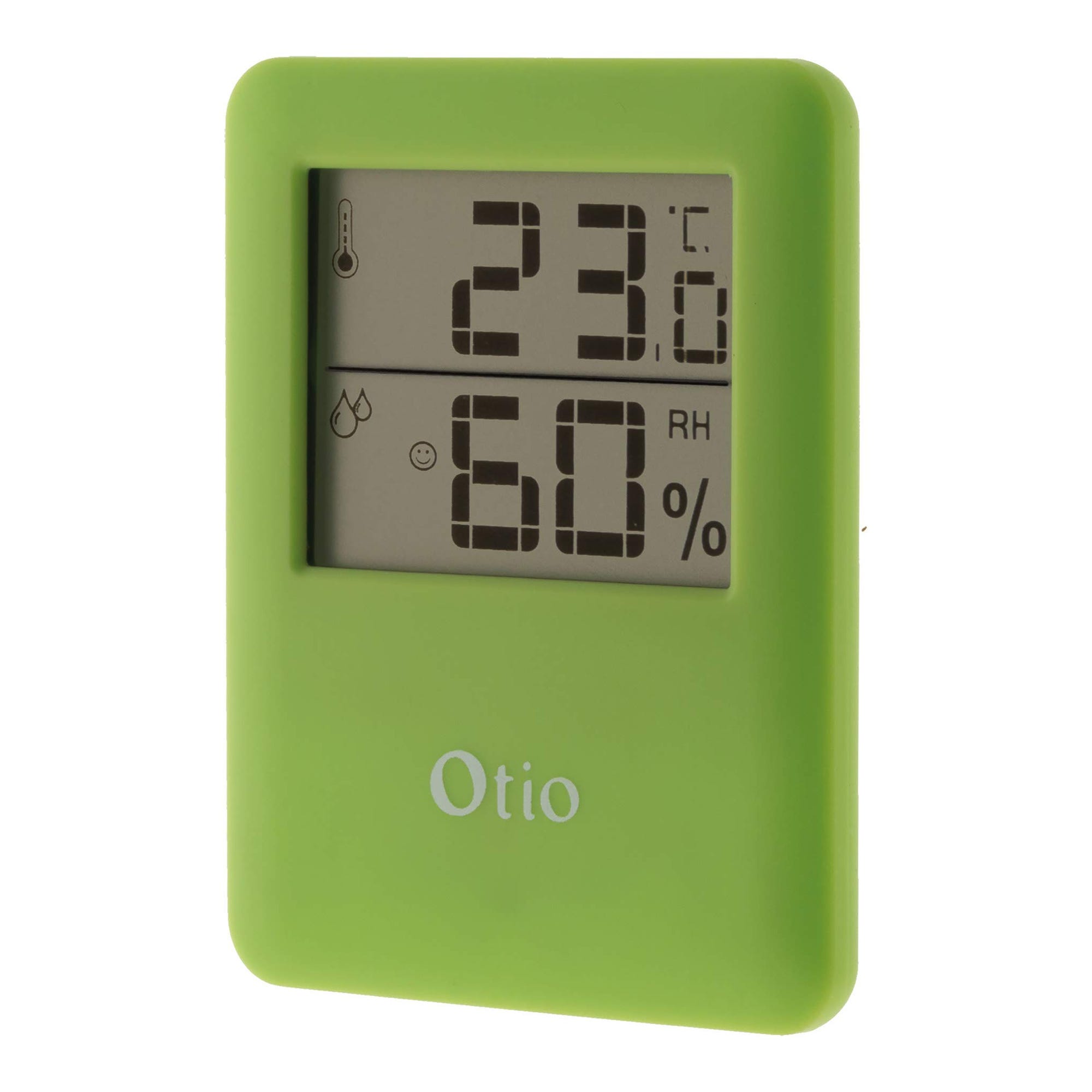 Thermomètre / Hygromètre intérieur magnétique - Vert - Otio 1