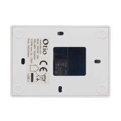 Thermostat programmable filaire blanc - Otio 2