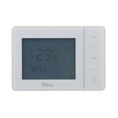 Thermostat programmable filaire blanc - Otio 0