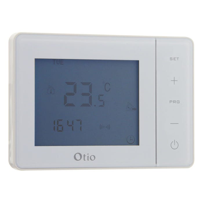 Thermostat programmable filaire blanc - Otio 1
