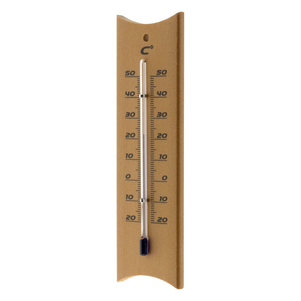 Thermomètre classique à alcool - bois - Otio 1