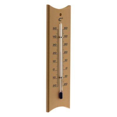 Thermomètre classique à alcool - bois - Otio ❘ Bricoman