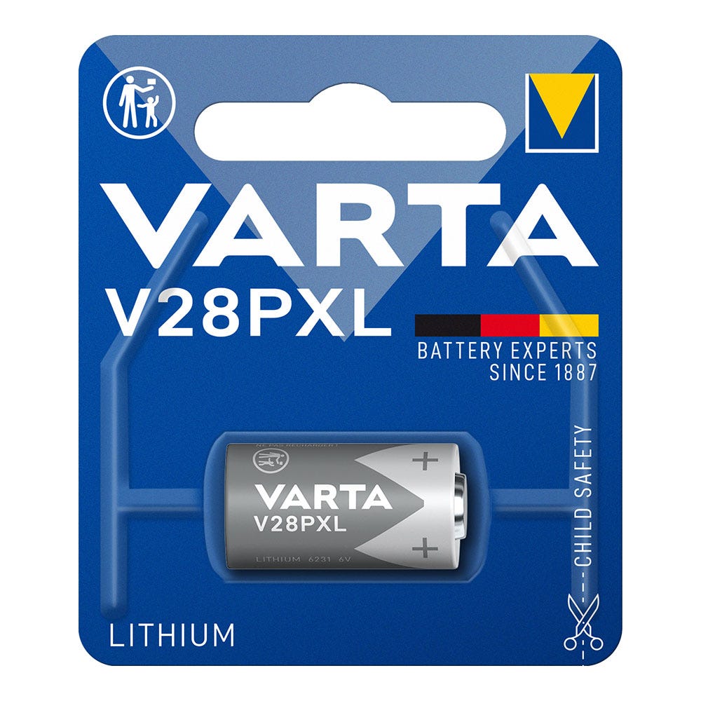 Pile V28PXL VARTA Lithium 4
