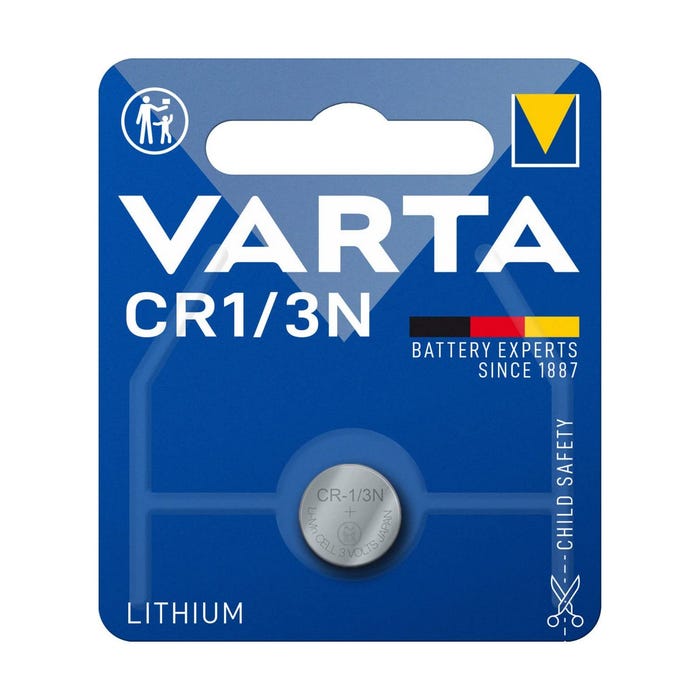 Micro Pile CR1/3 N VARTA Lithium 3V 4