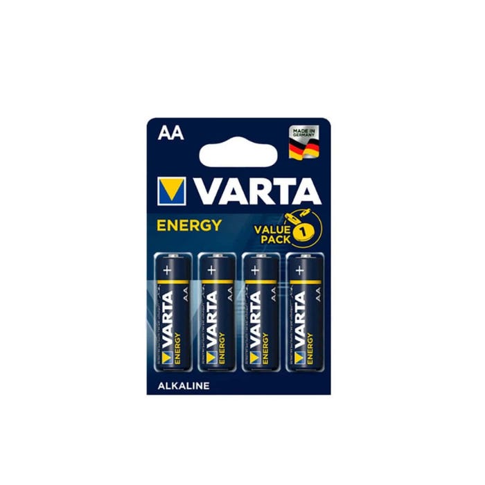 4 Piles LR06 AA VARTA Energy Value Pack 0
