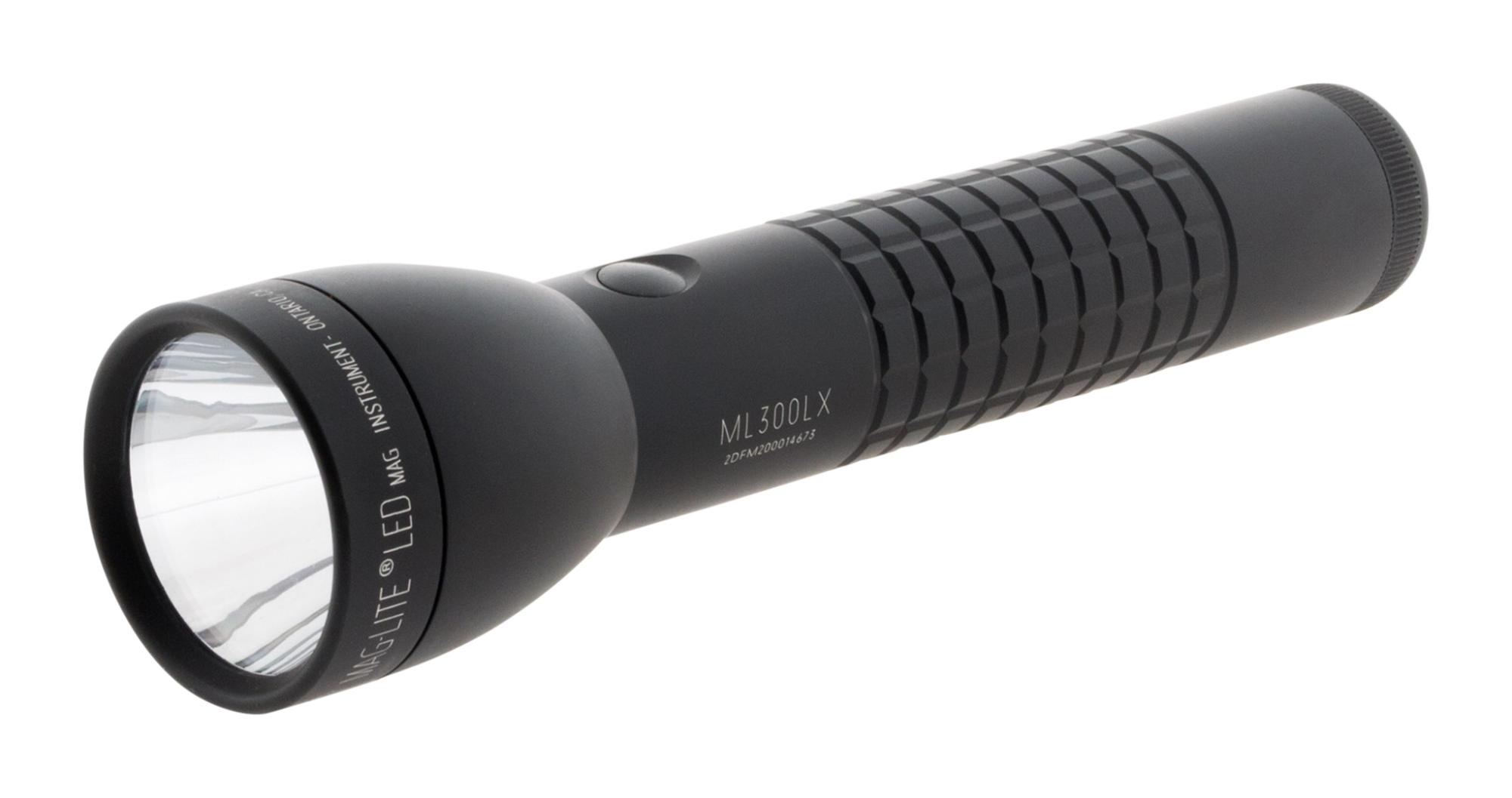 Lampe torche Maglite LED ML300LX 2 piles Type D 23,1 cm - Noir