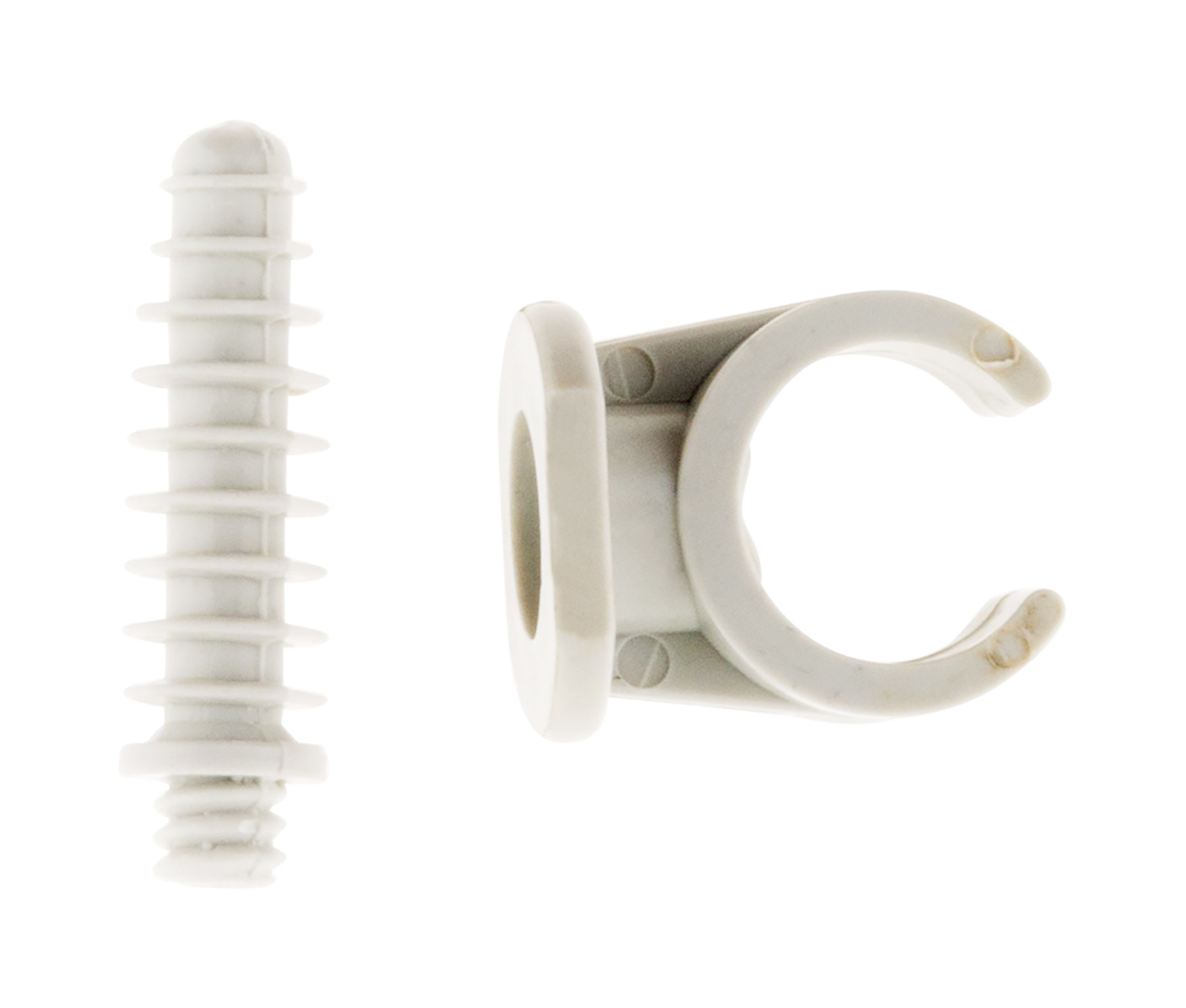 Lot de 10 Clips Ø16 mm avec chevilles - Zenitech