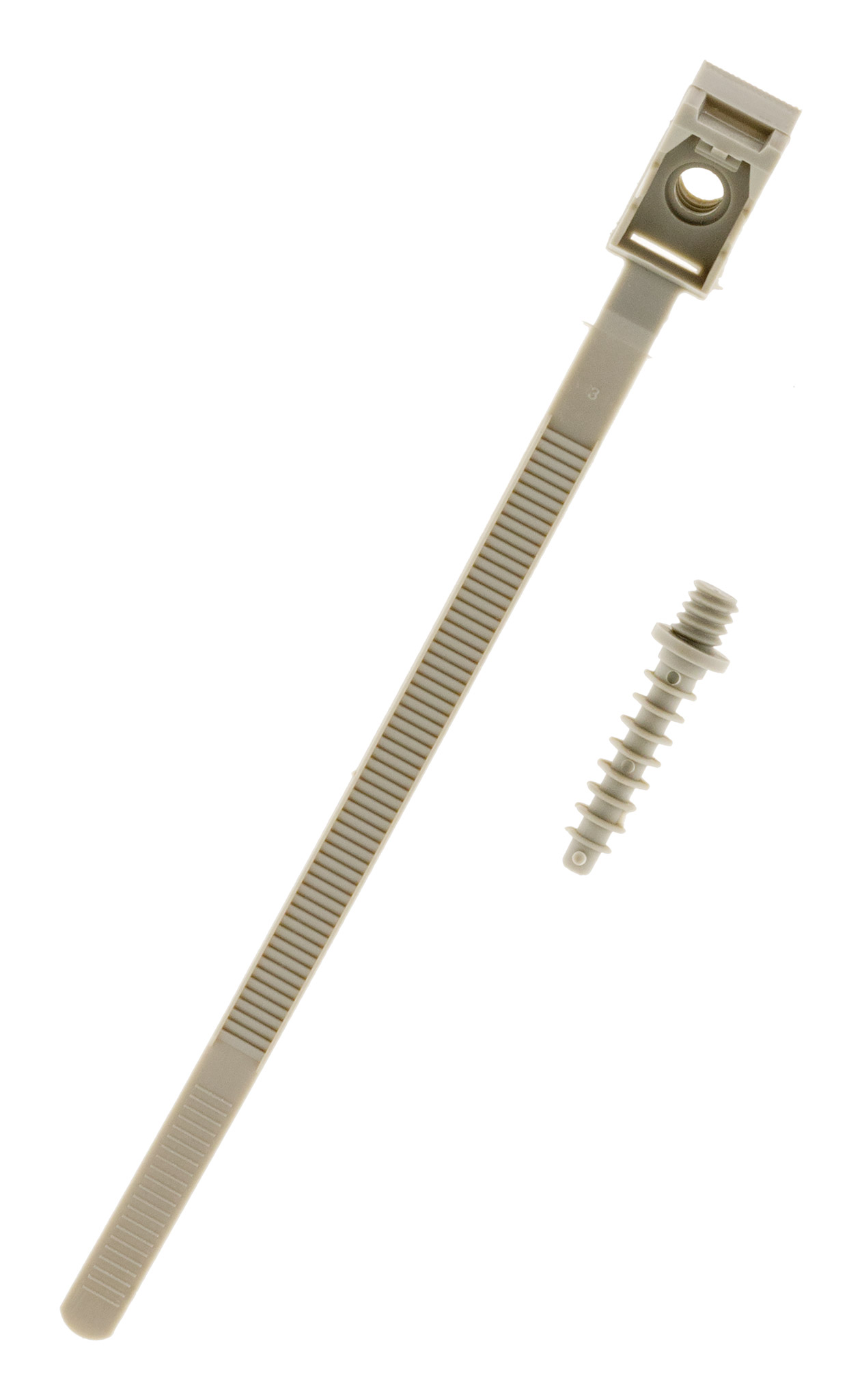 Lot de 20 Colliers à embase D:16-32mm + chevilles - Zenitech