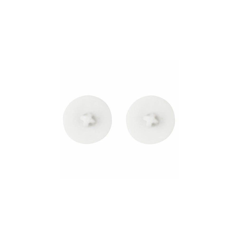 (Boite de 1000) Capuchon blanc et noir pour vis PVC-71 4,8 Blanc 3