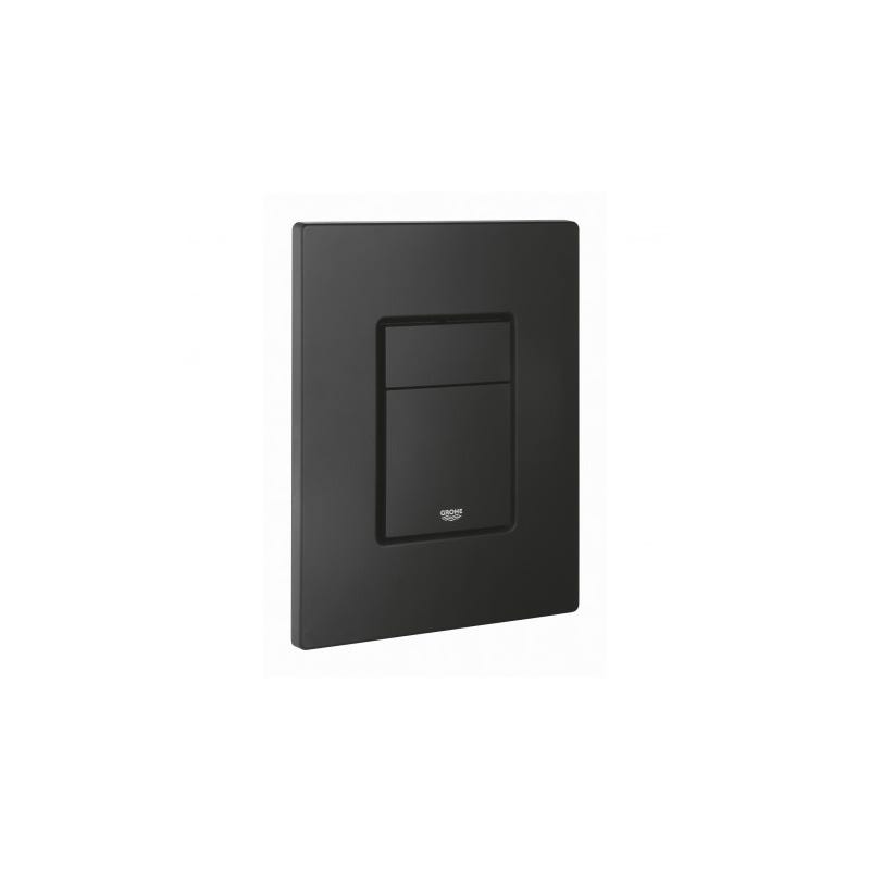 Grohe Pack WC Bâti-support Rapid SL + WC Infinitio sans bride noir mat + Abattant softclose + Plaque noire mat 3