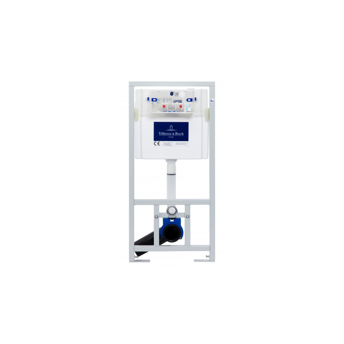 Villeroy & Boch Pack WC Bâti-support Viconnect + WC Cersanit S-Line Pro + Abattant + Plaque blanche (ViConnectS-LinePro-2) 3