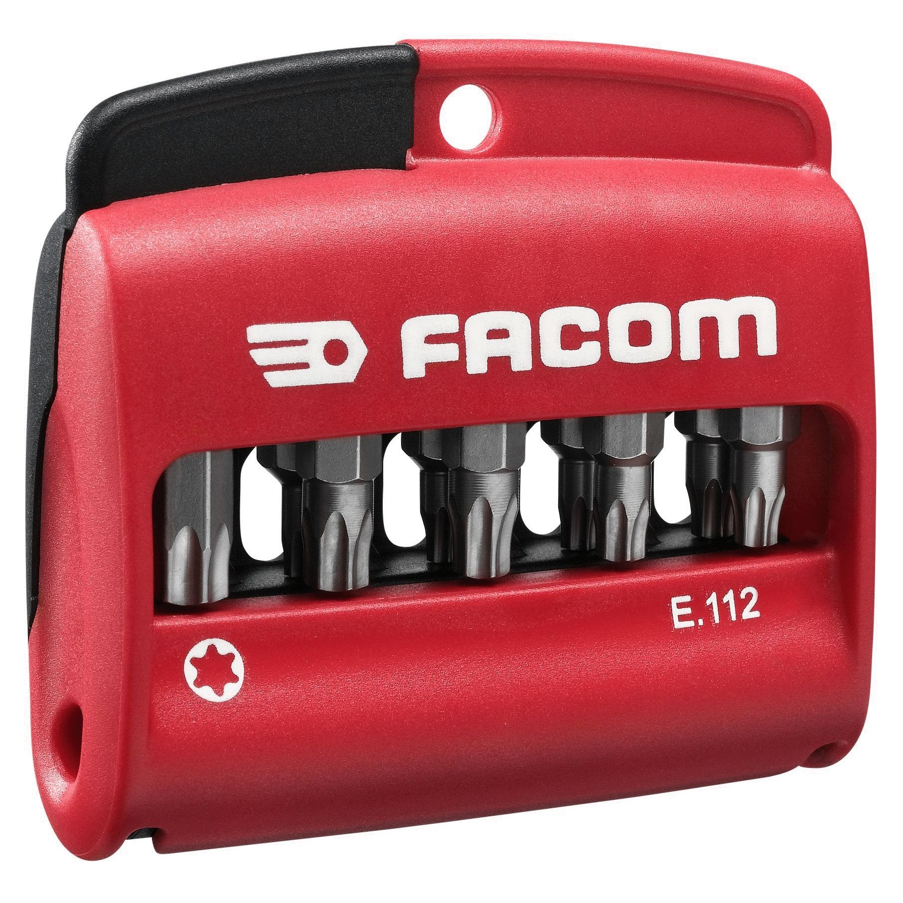 Boîte 10 embouts TORX + porte embout - FACOM - E.112PB