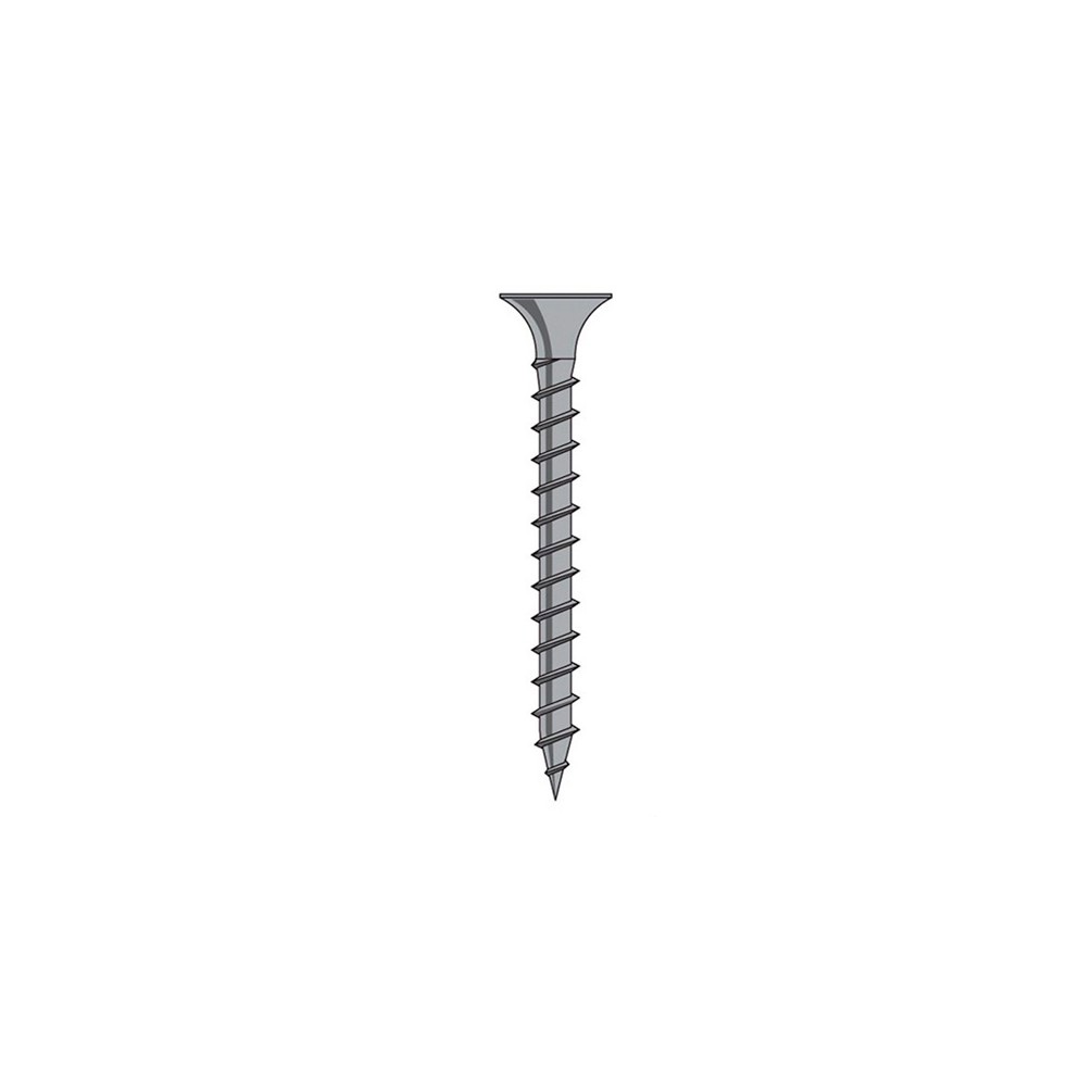 Blister de 100 vis plaque de plâtre sur support bois D. 3,5 x 55 mm - Phosphaté - PO67040BL - Alsafix