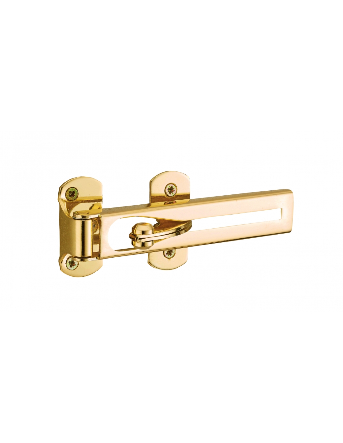 THIRARD - Entrebailleur pour porte d'entrée, taquet d'arrêt, 148mm, doré