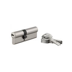 THIRARD - Cylindre de serrure double entrée Trafic 6, 35x50mm, anti-arrachement, anti-perçage, nickel, 5 clés