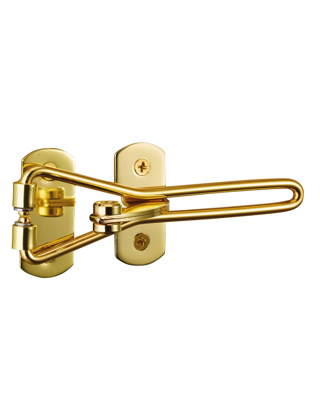 THIRARD - Entrebailleur pour porte d'entrée, taquet d'arrêt, 142mm, doré